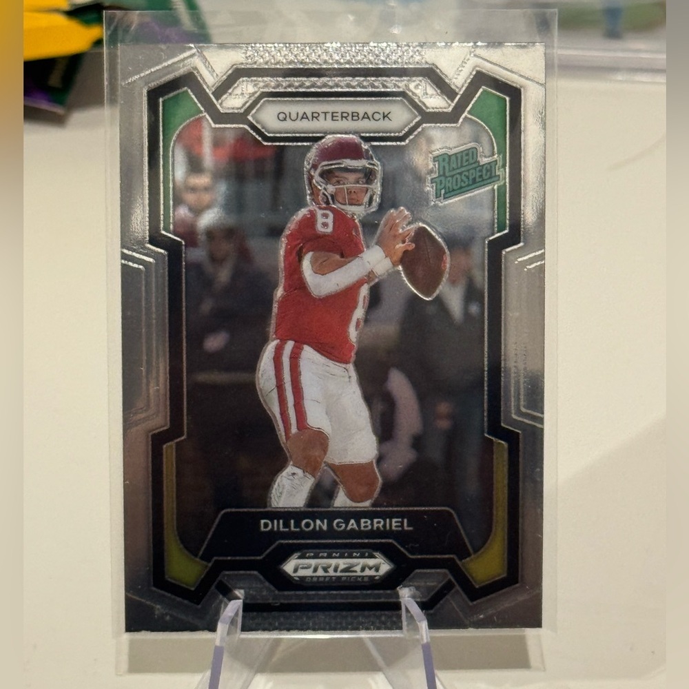 🔥 2024 Dillon Gabriel Panini Prizm Draft Picks Rated Prospect Card. Cleveland